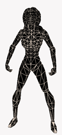 Freedom Force Meshes Wireframe